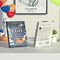 6 Pieces Acrylic Book Stand, Clear Easel Stand for Display, Book Display Holder, Display Stand for Album, CD, Magazine, Postcard, Picture, Plate, Artworks, Phone, Tablet